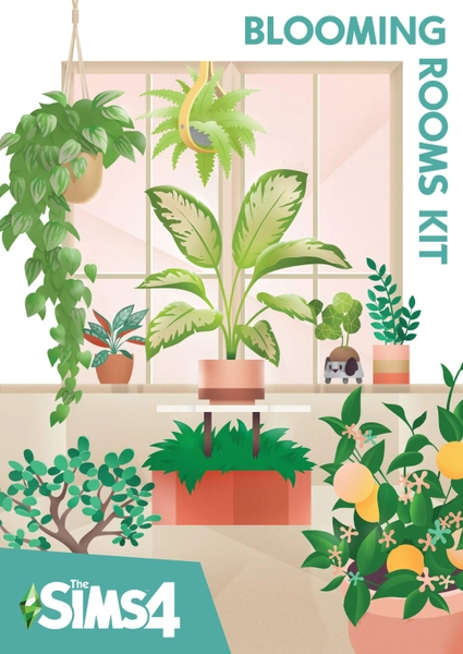 The Sims 4 - Blooming Rooms Kit DLC Origin CD Key