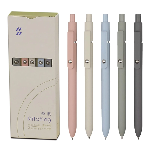 VICO 4pcs Cute Cat Kawaii Gel Pens, Fine Point 0.5mm Black Ink Retractable Pens, Comfortable Smooth Writing Aesthetic Pens, Cute Pens for Women & School Supplies, Kawaii Accessories for Cat Lovers