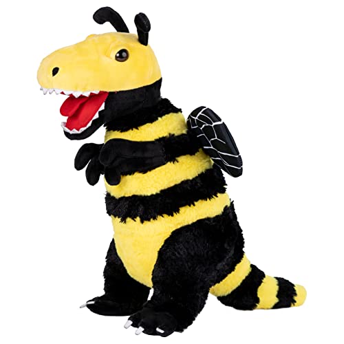 Randimals B-Rex -Bee and Tyrannosaurus Plush Stuffed Toy 15”, Soft & Huggable, Premium Quality Hybrid Animal Friend Encourages Adventure & Imagination