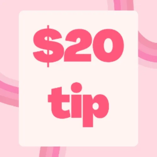 $20 tip