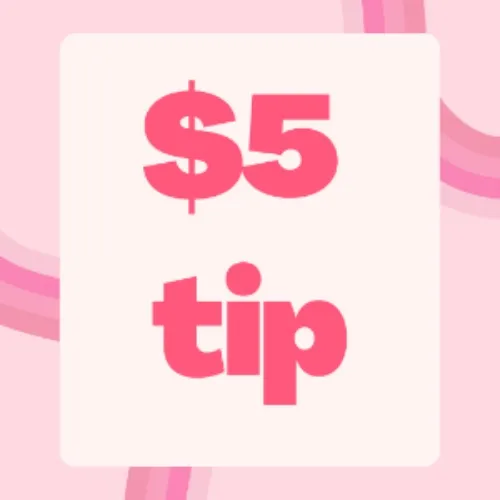 $5 tip