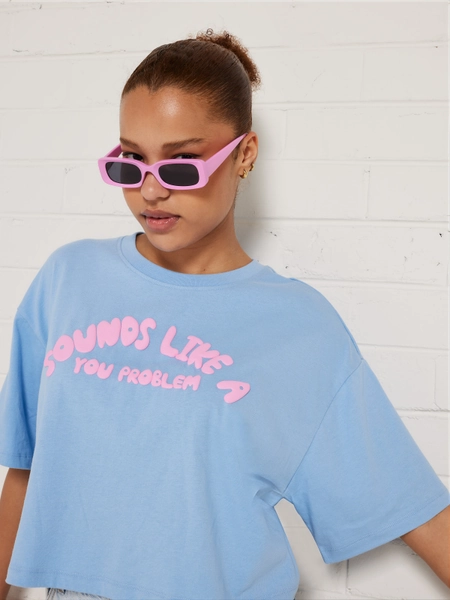 Puff Oversized Crop Tee  - Jay Jays Online