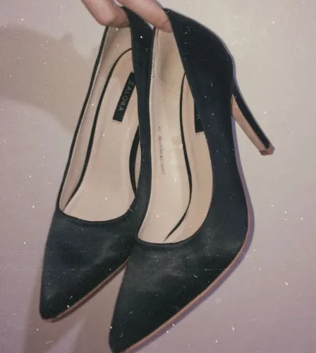Black heels 