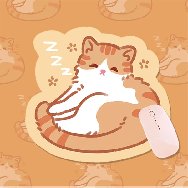 Cat Shaped Mouse Pad 