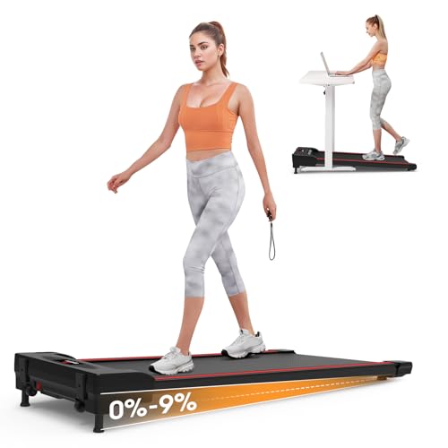 Treadmill,Electric Lift,Walking Pad with Incline,Under Desk Treadmills for Home 2 in 1 Incline Walking Pad,Black