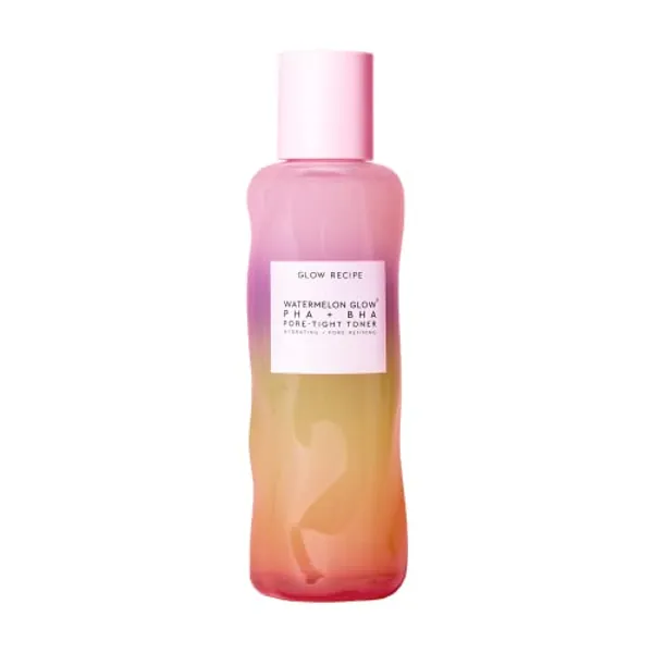 Glow Recipe Watermelon Glow PHA + BHA Pore-Tight Face Toner - PHA Hydrating Toner & BHA Exfoliant with Cactus Water, Cucumber, Tea Tree & Hyaluronic Acid for a Smooth Glow (150ml)