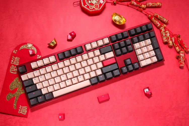 Ducky One 2 Rosa Chinese New Year Edition Double Shot PBT Mechanical Keyboard