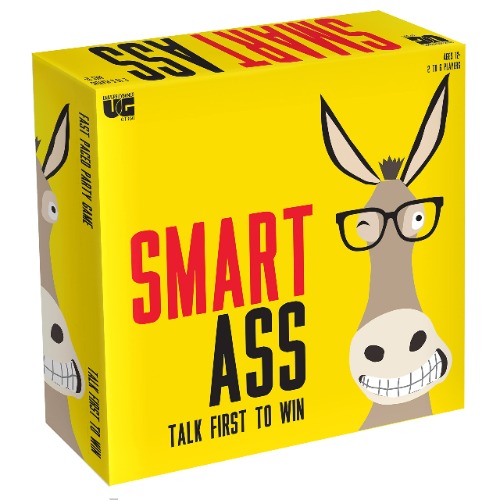 Smart Ass The Ultimate Party Game from University Games, for Families and Adults Ages 12 and Up and 2 to 6 Players, The Perfect Tabletop Trivia Game for People Who Hate Waiting Their Turn - 