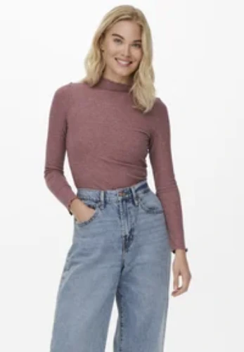 ONLEMMA HIGH NECK - Longsleeve - rose brown
