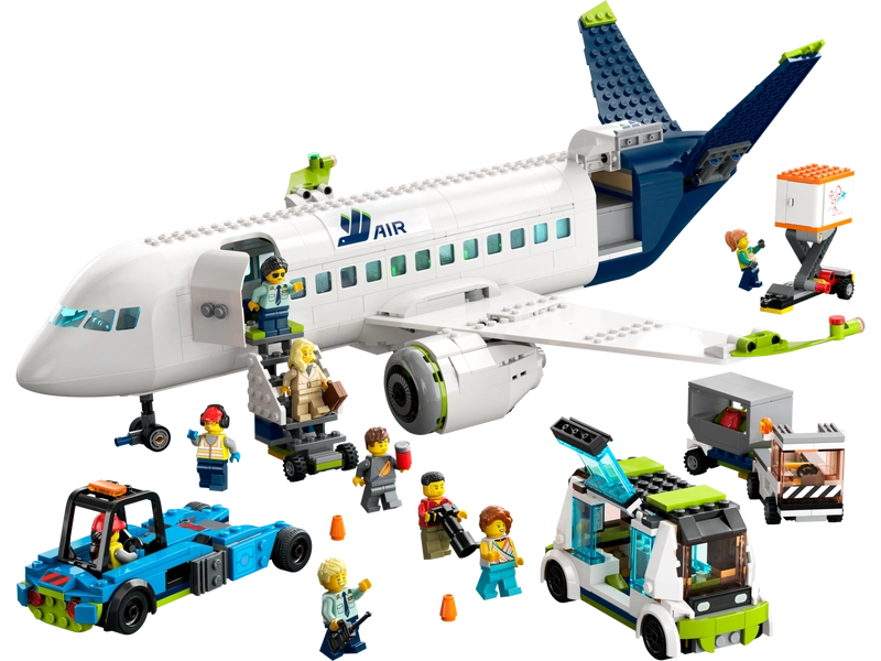 Passagiersvliegtuig 60367 | City | Officiële LEGO® winkel BE 