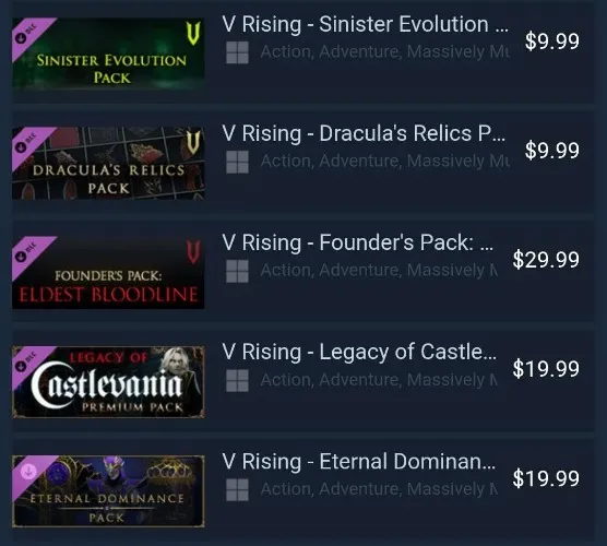 Vrisng DLC Mega Pack