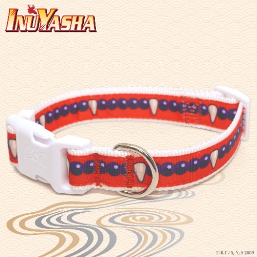 Inuyasha Collar - Dog: (M) 13-20"