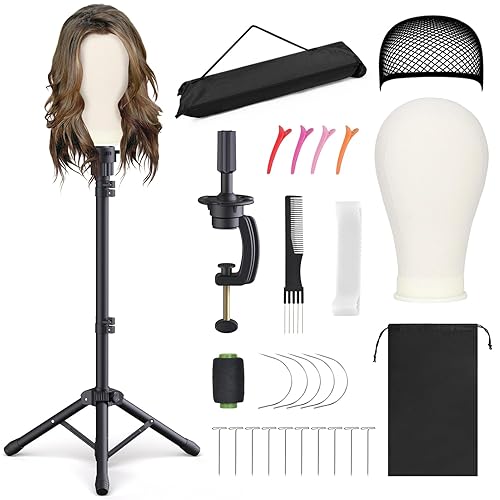 Wig Styling Stand + Tools