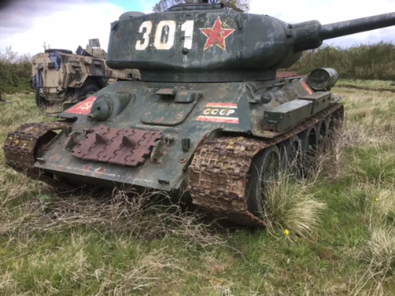 T34/85 Russian Main Battle Tank £120,000 no vat Rare chance