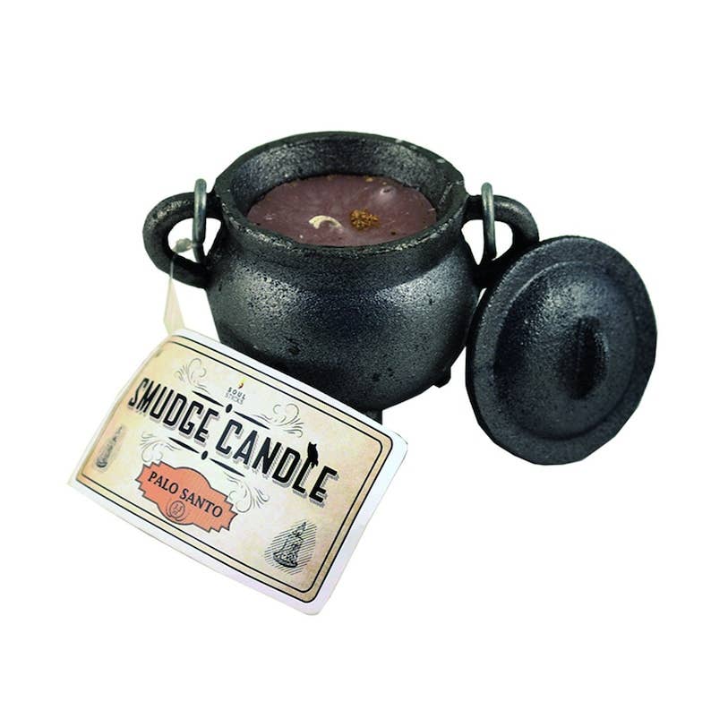 Soul Sticks - Palo Santo Cauldron Smudge Candle (4 in.)