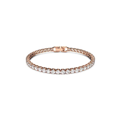 SWAROVSKI Tennis Deluxe Collection - Bracelet - Rose Gold Tone