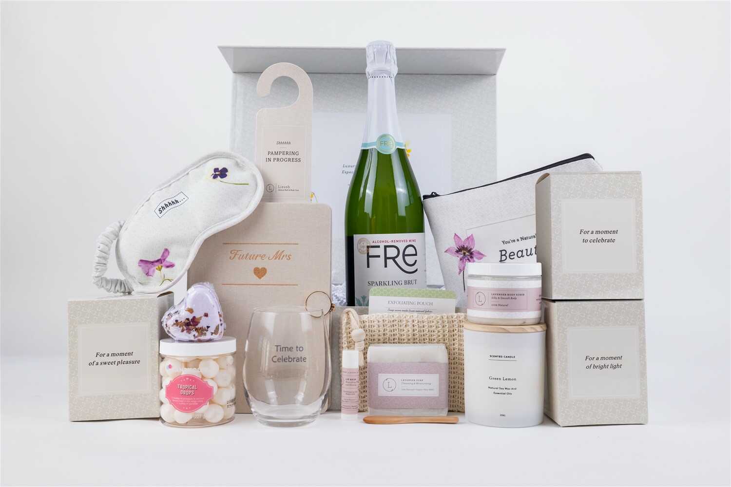 Bride to be gift box, Bridal shower gift basket - No