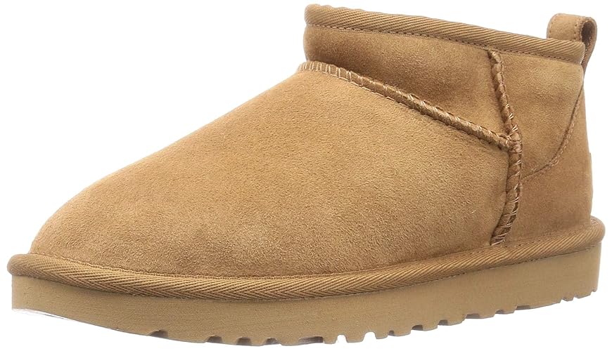 UGG Women's Classic Ultra Mini Boot - 7 - Chestnut