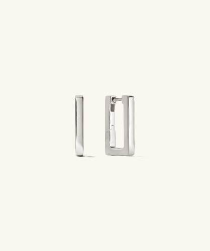 Block Medium Hoops