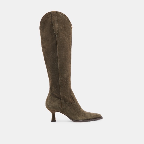 ARIANA BOOTS ARMY SUEDE | ARMY SUEDE / 7 / V307