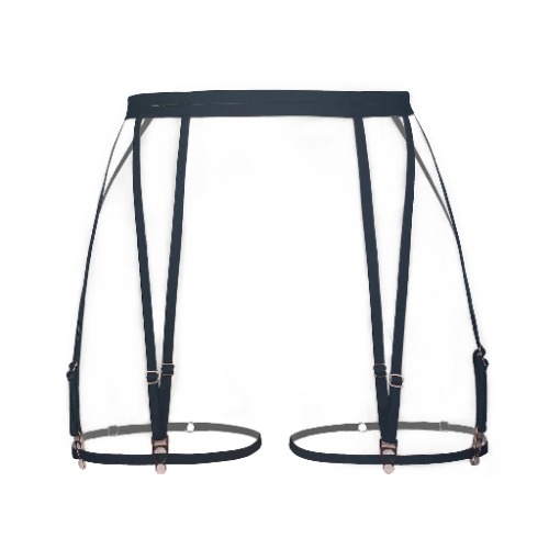 Frisson Garters Black - XS/S / Black
