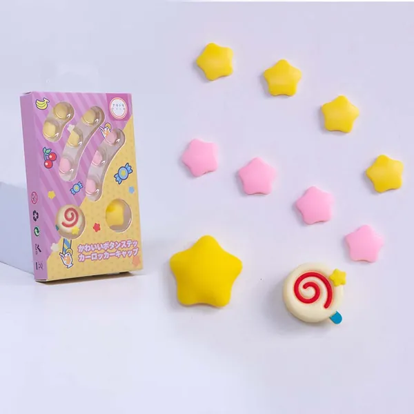 Cute Stars Switch Button Caps for Switch