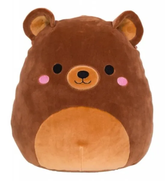 Squishmallows Official Kellytoy Plush 8" Omar The Brown Bear – Brown Bear – Ultrasoft Stuffed Animal Toy Soft Squishy Plush Toy (Brown Bear)