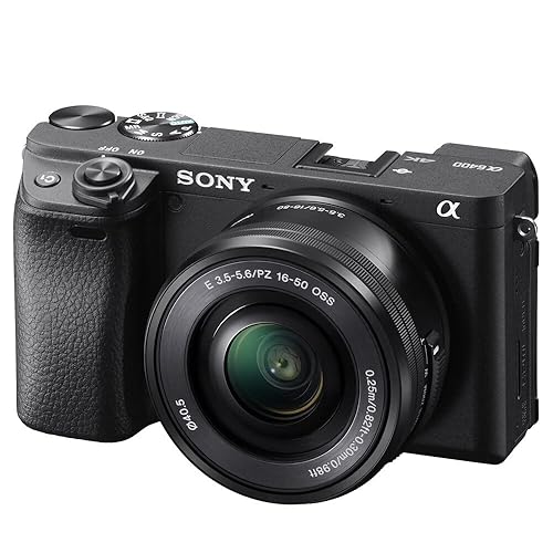 Sony Alpha 6400L - Kit Fotocamera Digitale Mirrorless con Obiettivo Intercambiabile SELP 16-50mm, Sensore APS-C, Video 4K HDR, S-log2, S-log3 e Hlg, ILCE6400B + SELP1650, Nero - Kit Fotocamera + 16-50 - Single