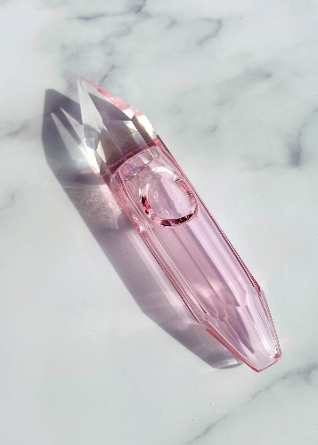 CRYSTAL PIPE - PINK