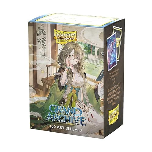 Dragon Shield: Grand Archive Kongming- 100CT Matte Art Card Sleeves - Compatible with Magic The Gathering, Pokémon, and Yugioh TCG & LCG Protection, for Toploaders