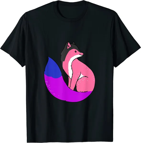 Genderfluid Pride Fox Genderfluid T-Shirt