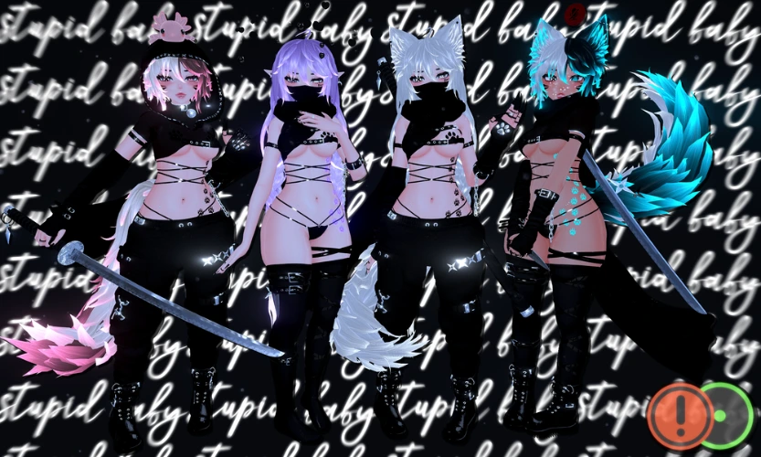 'shadow' vrchat model package 