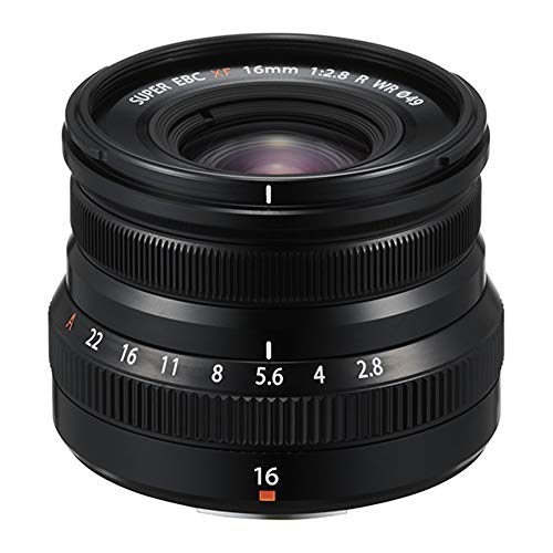 Fujifilm Fujinon XF16mmF2.8 R WR Lens - Black - Black