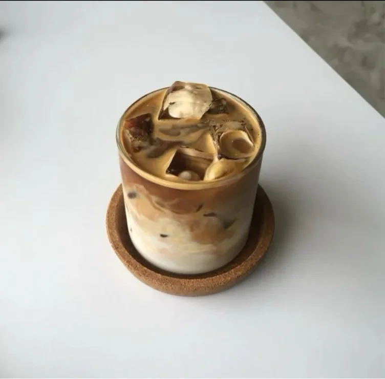 Latte iced coffee