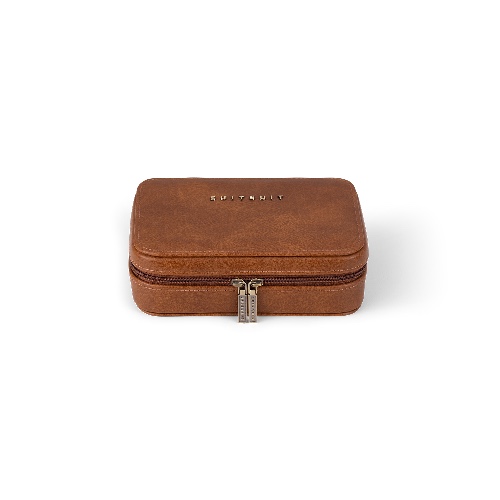 Fab Seventies - Burned Caramel - jewelry travel box 