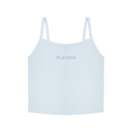 Ribbed Cami Top | Ice water / LARGE