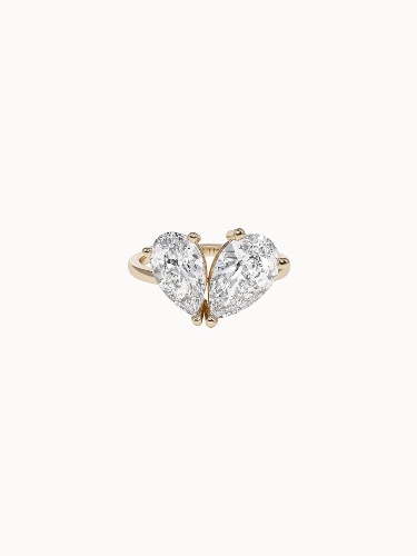 Unity Pear Engagement Ring