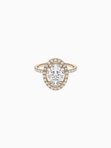Bloom Oval Engagement Ring