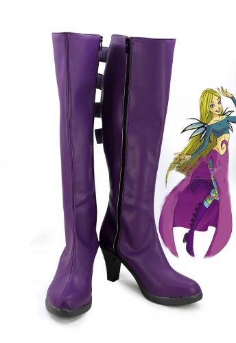 48.5US $ |W.i.t.c.h Witch Cornelia Hale Cosplay Long Boots Purple Shoes Custom Made|Shoes|   - AliExpress