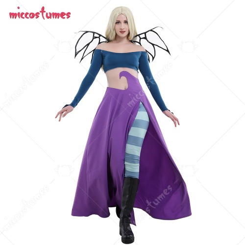 49.99US $ |Witch Cornelia Hale Cosplay Costume Striped Leggings With Wings - Cosplay Costumes - AliExpress