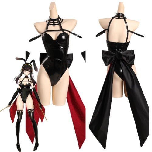 49.89US $ 20% OFF|SPY cos FAMILY Yor Forger Cosplay Costume Bunny Girl Jumpsuit Outfits Halloween Carnival Suit| |   - AliExpress