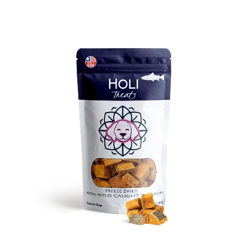 Wild Caught Salmon Treats by HOLI - 6 oz