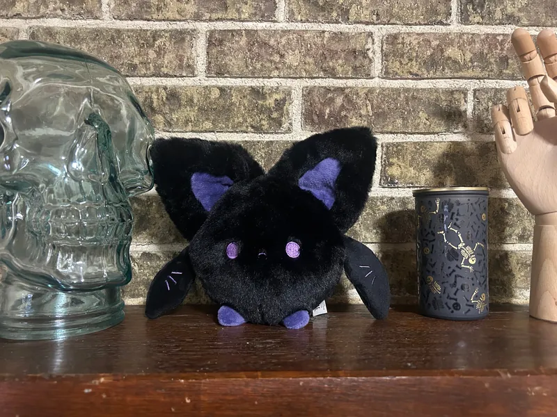 Black Bat plush, Bat Plushie