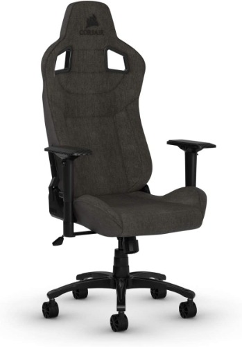CORSAIR T3 RUSH Gaming Chair Comfort Design, 21.3D x 15W x 50H in, Charcoal