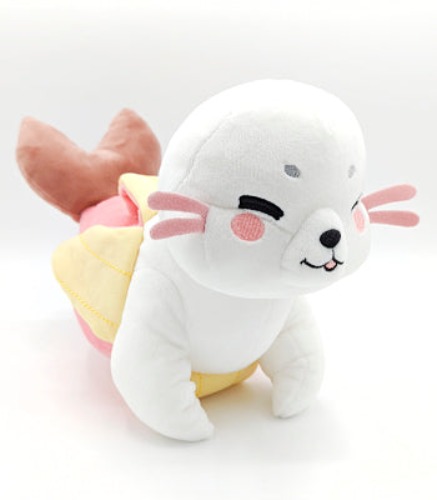 Pink Fresh Banana Seal Plush