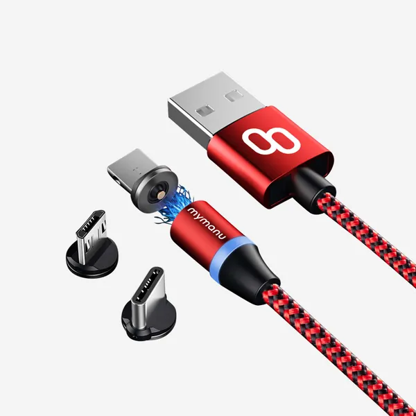Mymanu 3 in 1 magnetic charging cable