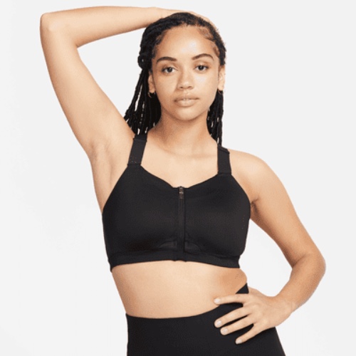 Nike Alpha Women's High-Support Padded Zip-Front Sports Bra
