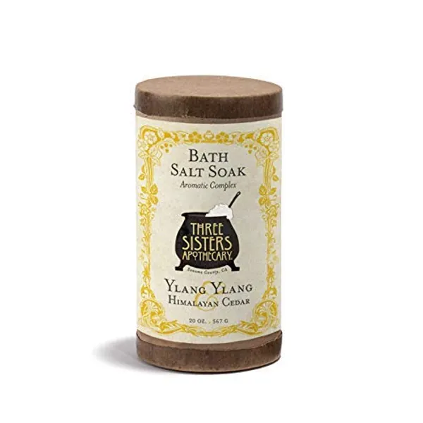 Three Sisters Apothecary Ylang Ylang and Cedar Bath Salt Soak