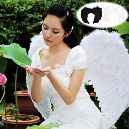 Angel Wings - White 80X60cm