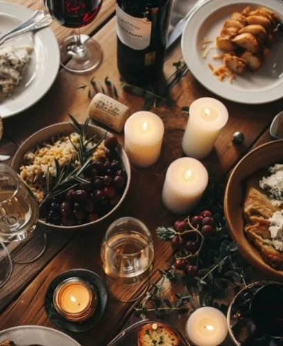 Dinner party w/ my girlfriends 💓 